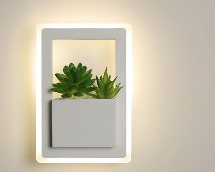 Modern minimalist wall light