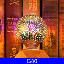 3D Fireworks Decorative Light Bulb Christmas Lights Christmas Home Decorations