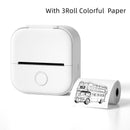 Mini Pocket Small Portable Bluetooth Cell Phone Label Thermal Printer