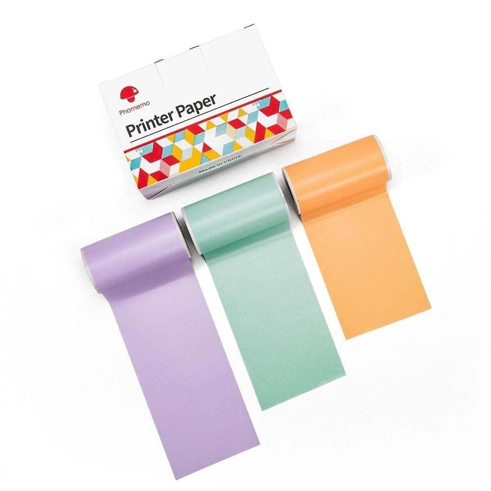 Colorful Stickers Paper / 3Roll / USB