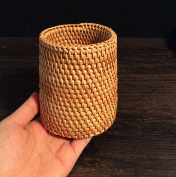 Woven storage box