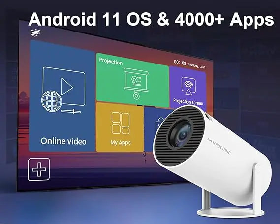 Mini Projector 4K Ultra HD – Portable Home Theater