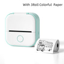 Mini Pocket Small Portable Bluetooth Cell Phone Label Thermal Printer