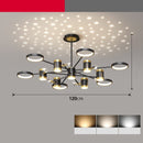 Light Luxury Chandelier Nordic Star Lamp Combination Whole House Package